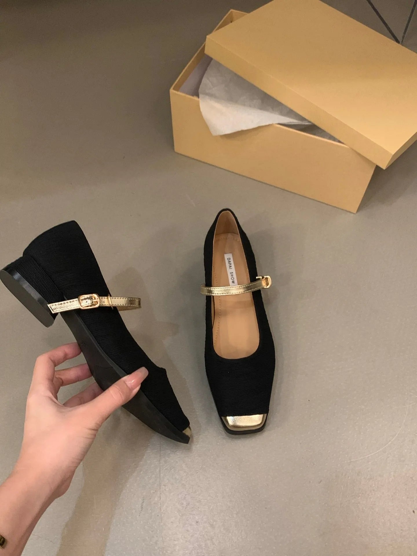 Heel French Classic Style Mary Jane Shoes - Bellarte Enchanté Heel French Classic Style Mary Jane Shoes